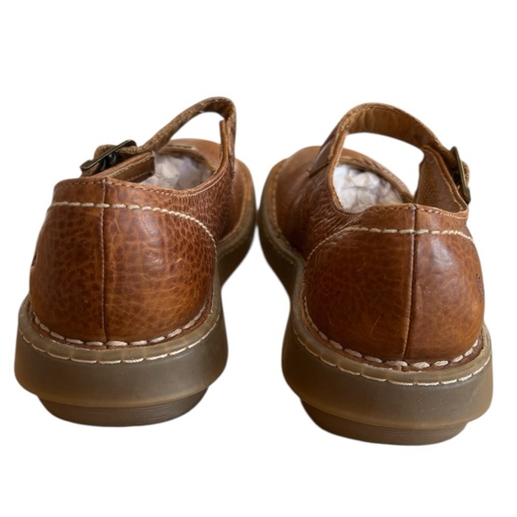 NWOB Dr. Marten 3A62 Brown Leather Mary Jane T-Bar Strap Shoe Size 8US - Picture 7 of 8